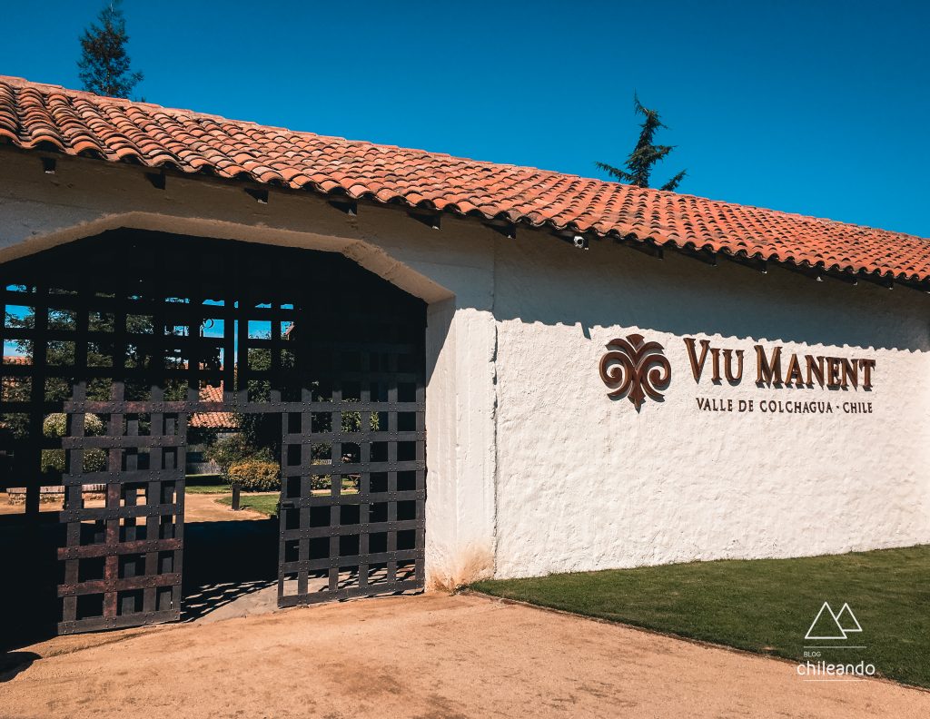 Fachada da vinícola Viu Manent