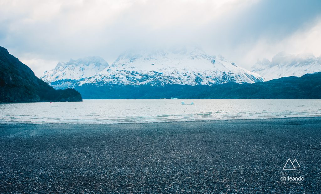Lago Grey na patagonia chilena