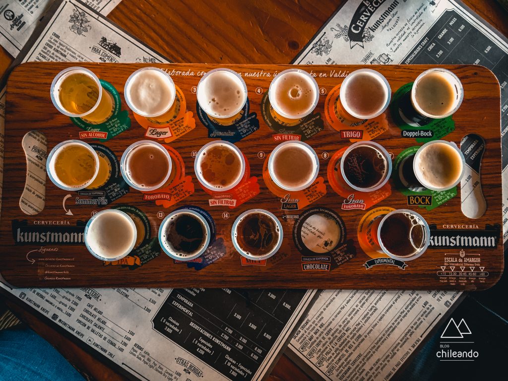 Degustação Kunstmann em Valdivia