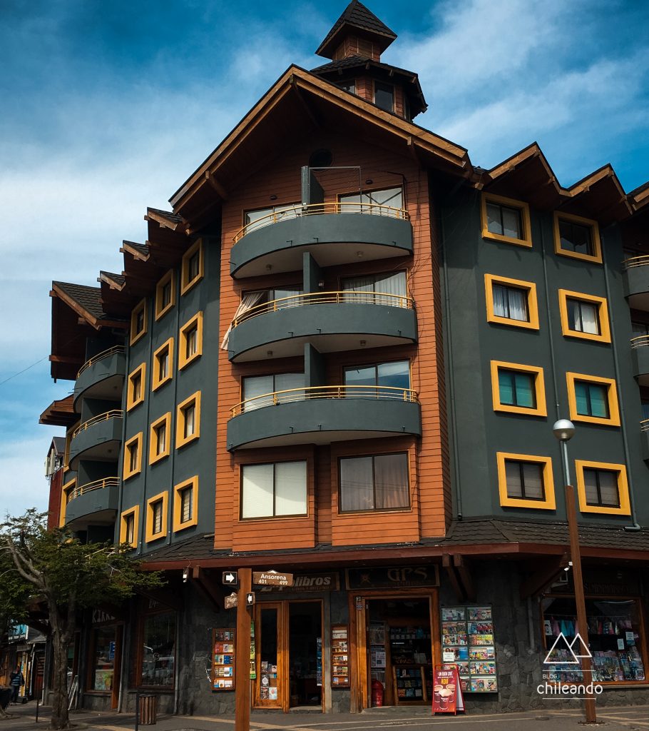 Arquitetura típica de Pucón