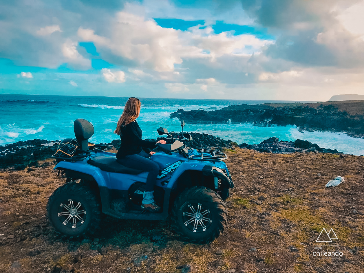 Quadriciclo na Ilha de Páscoa