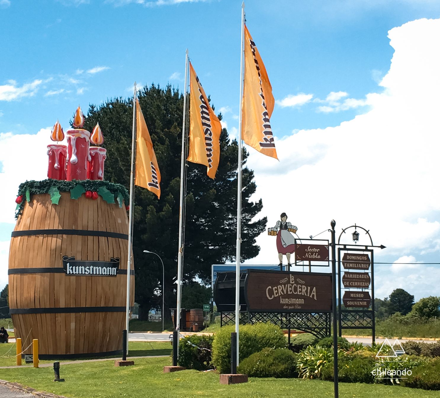 Cervejaria Kunstmann em Valdivia