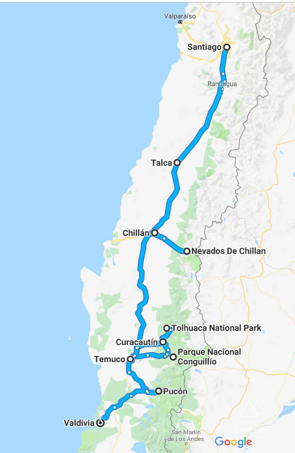 Road Trip ao sul do Chile