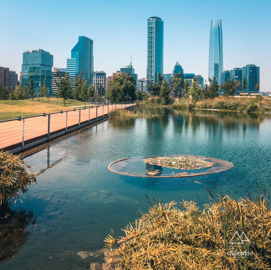 Parque Bicentenário em Vitacura, Santiago