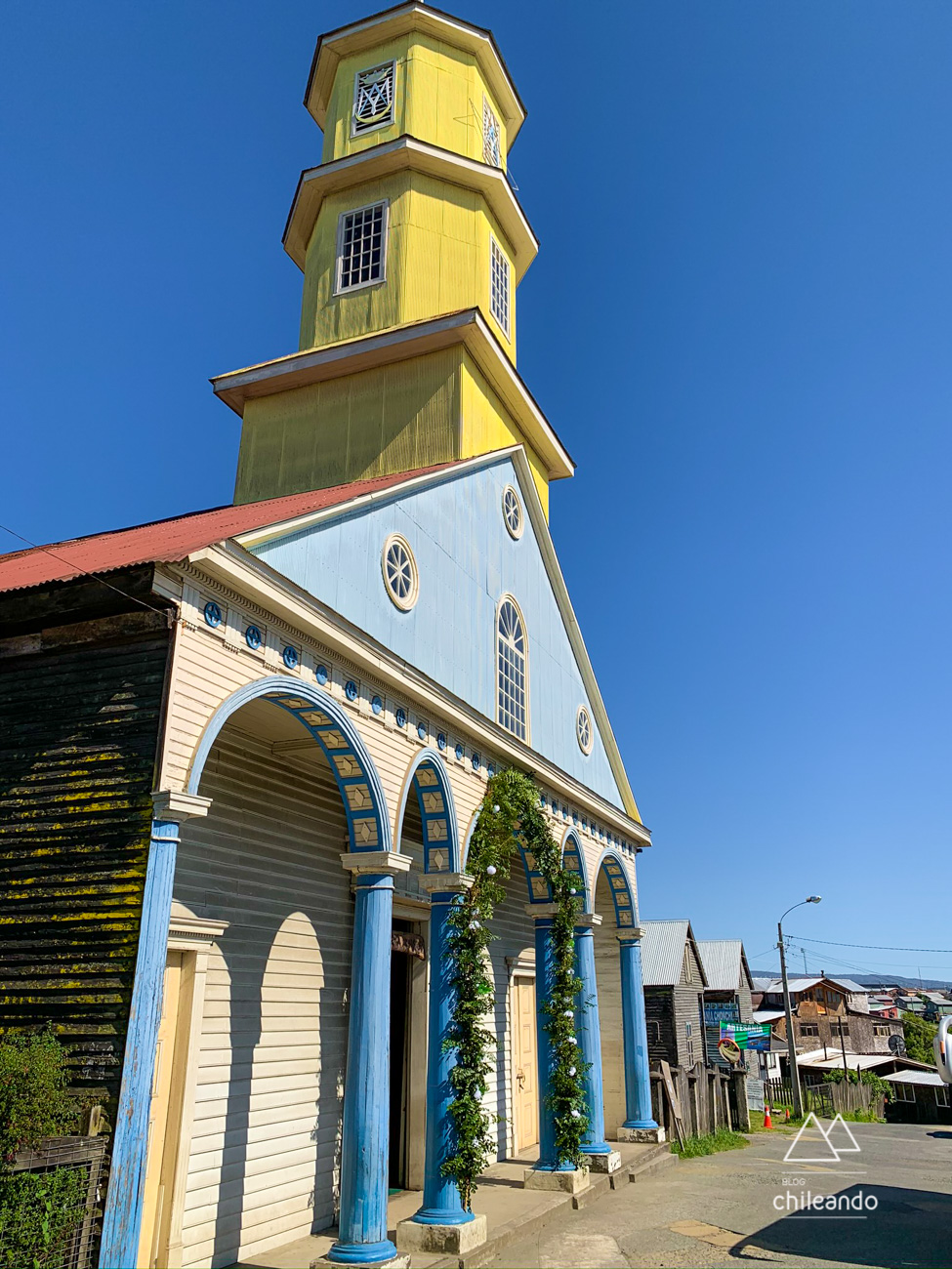 Igreja Nossa Senhora do Rosário, em Chonchi