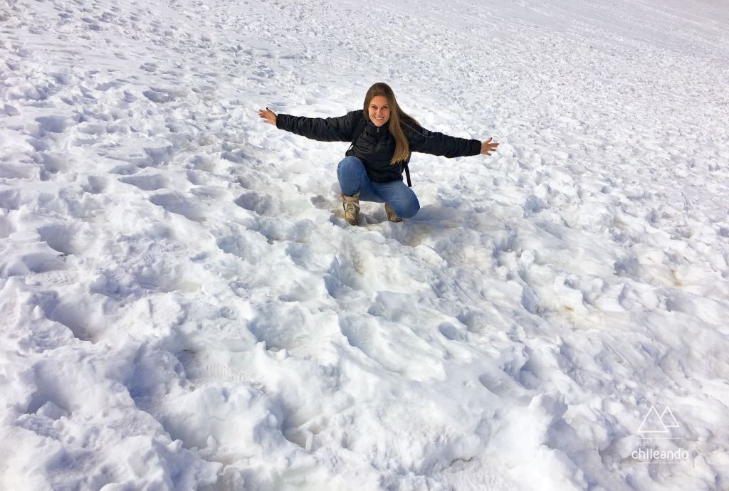 No Valle Nevado há áreas com acesso livre a quem não vai esquiar
