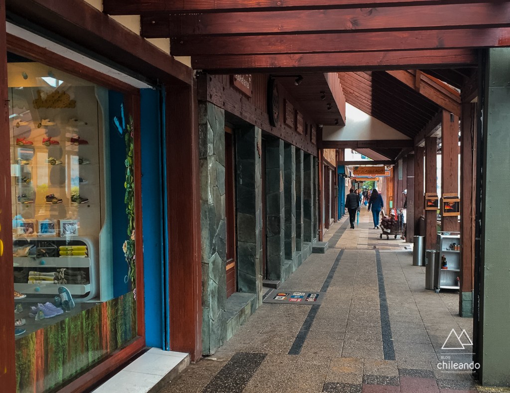 Rua do centro de Villarrica