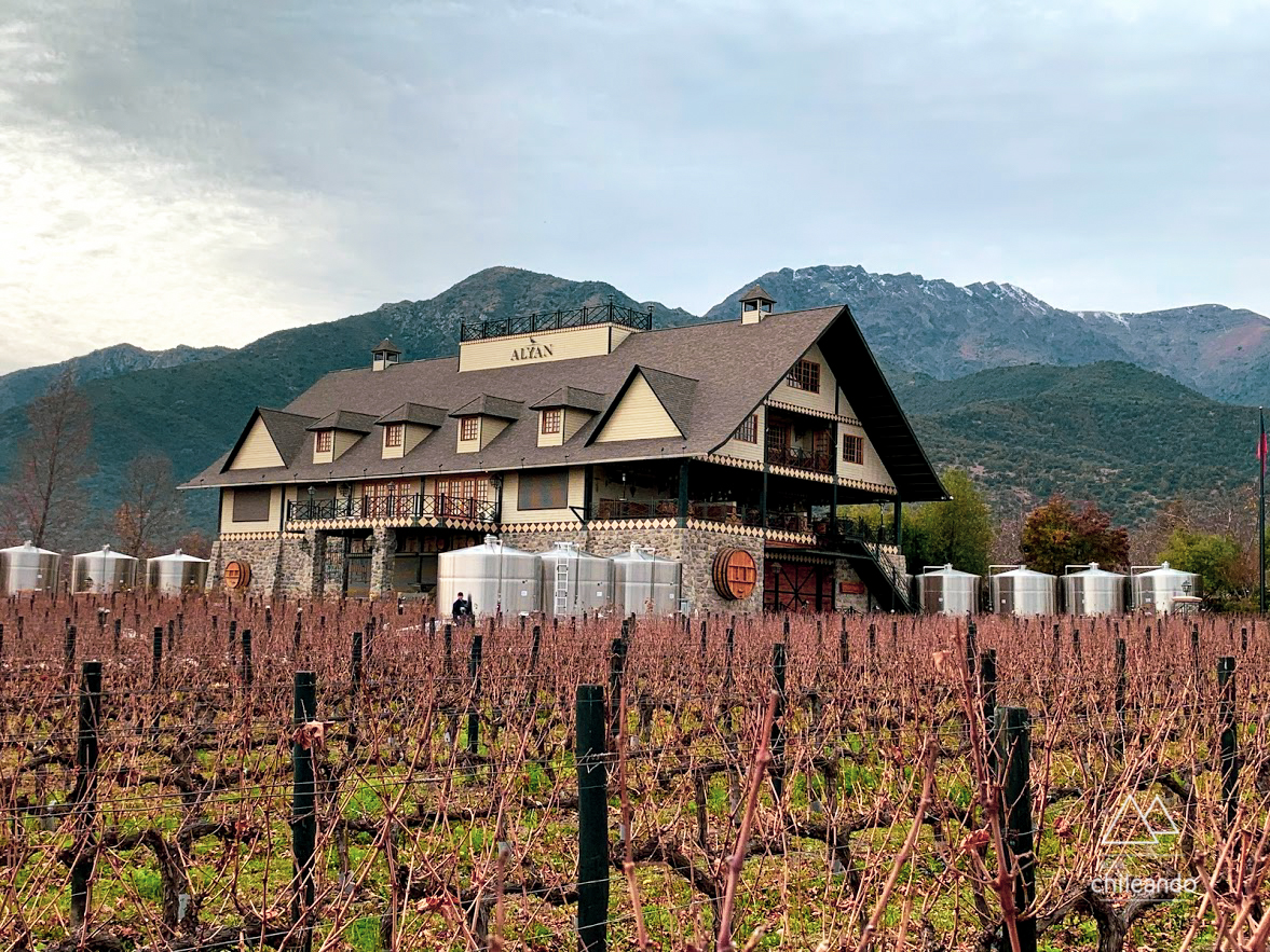 A bodega impecável da vinícola Alyan, em Santiago