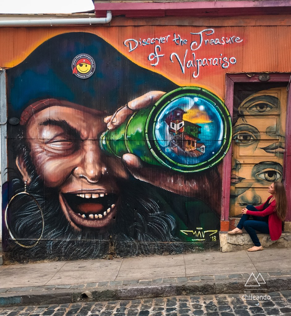 Valparaíso tem uma infinidade de murais