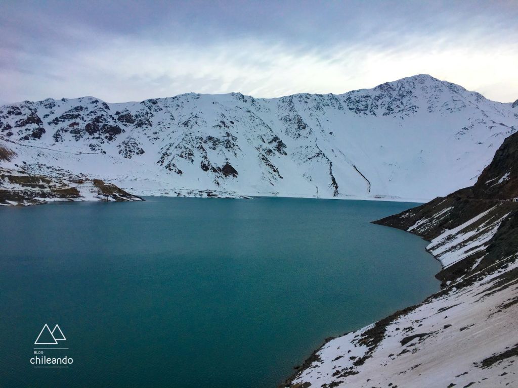 Linda paisagem no Embalse el Yeso