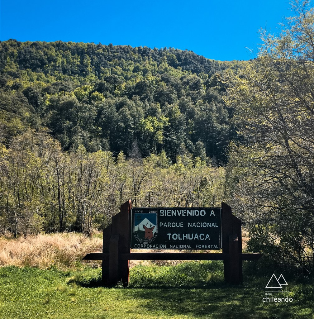 Entrada do parque Tolhuaca