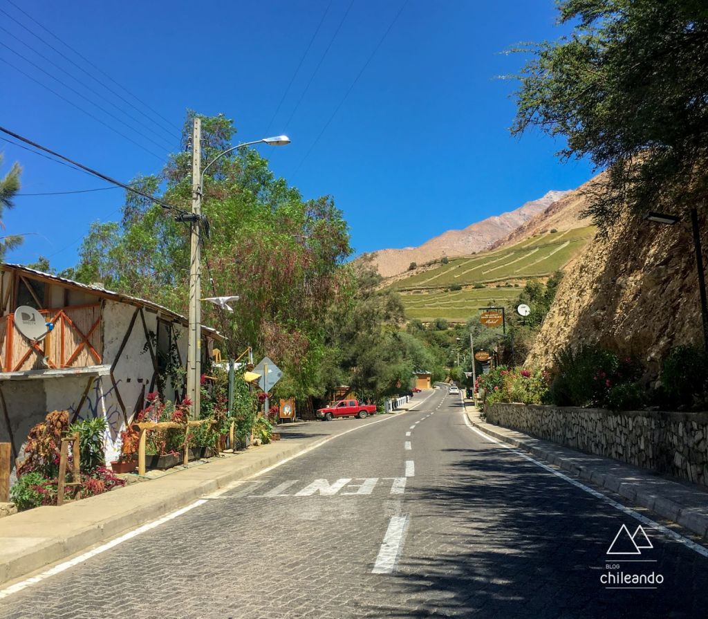 Arredores de Pisco Elqui, no valle del Elqui
