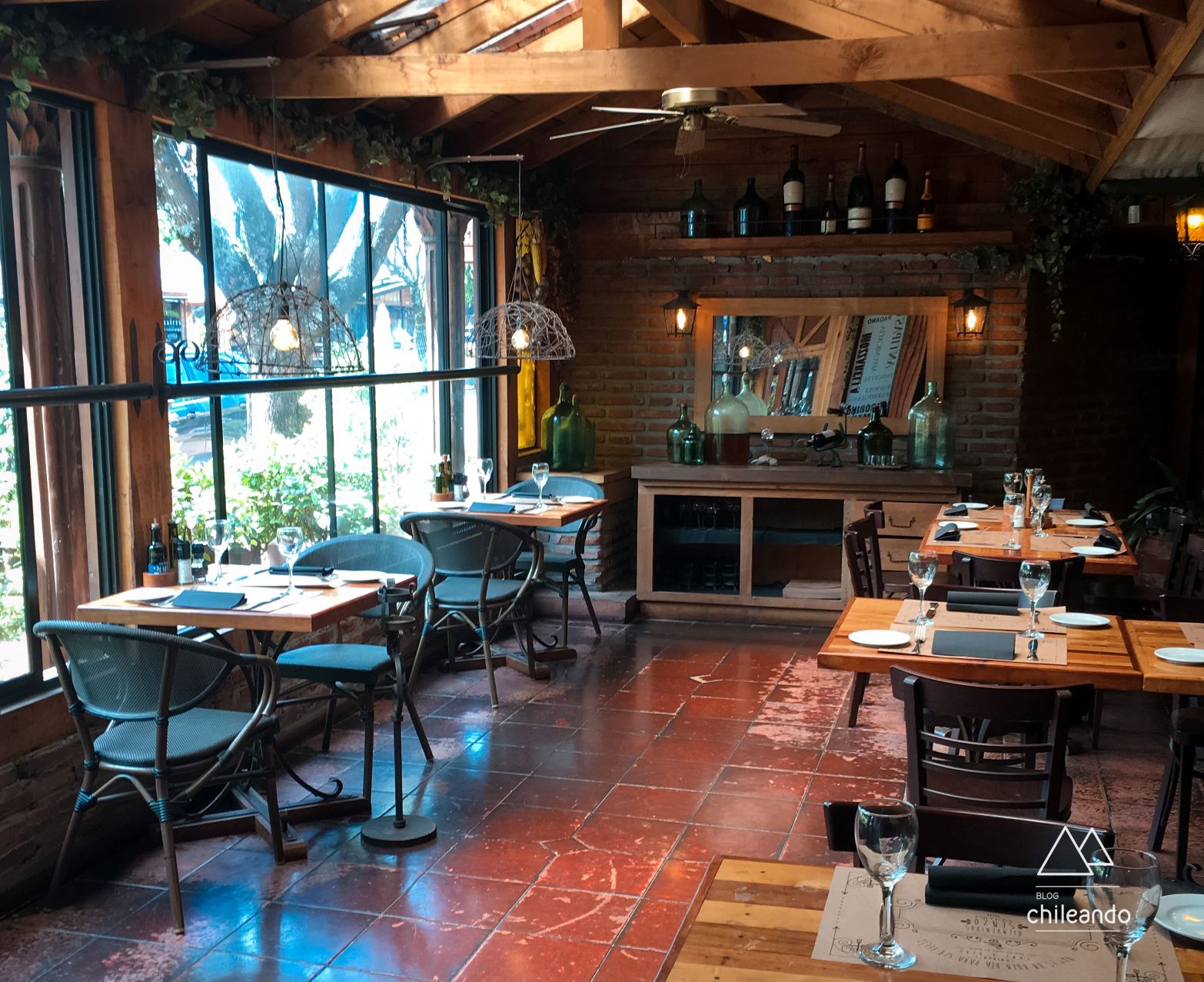 Restaurante Senzo, em Pucón