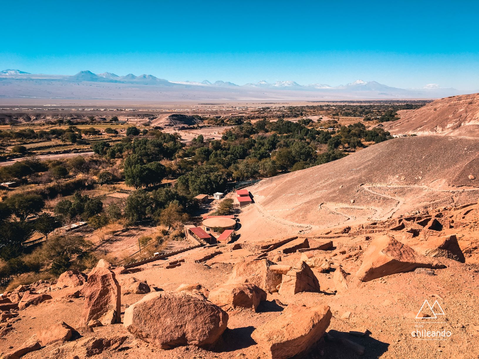Vista de um dos mirantes