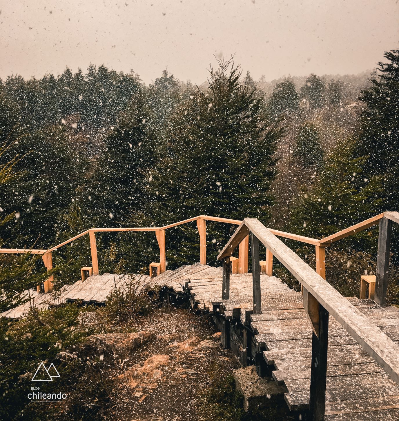 Neve em Torres del Paine no fim de setembro