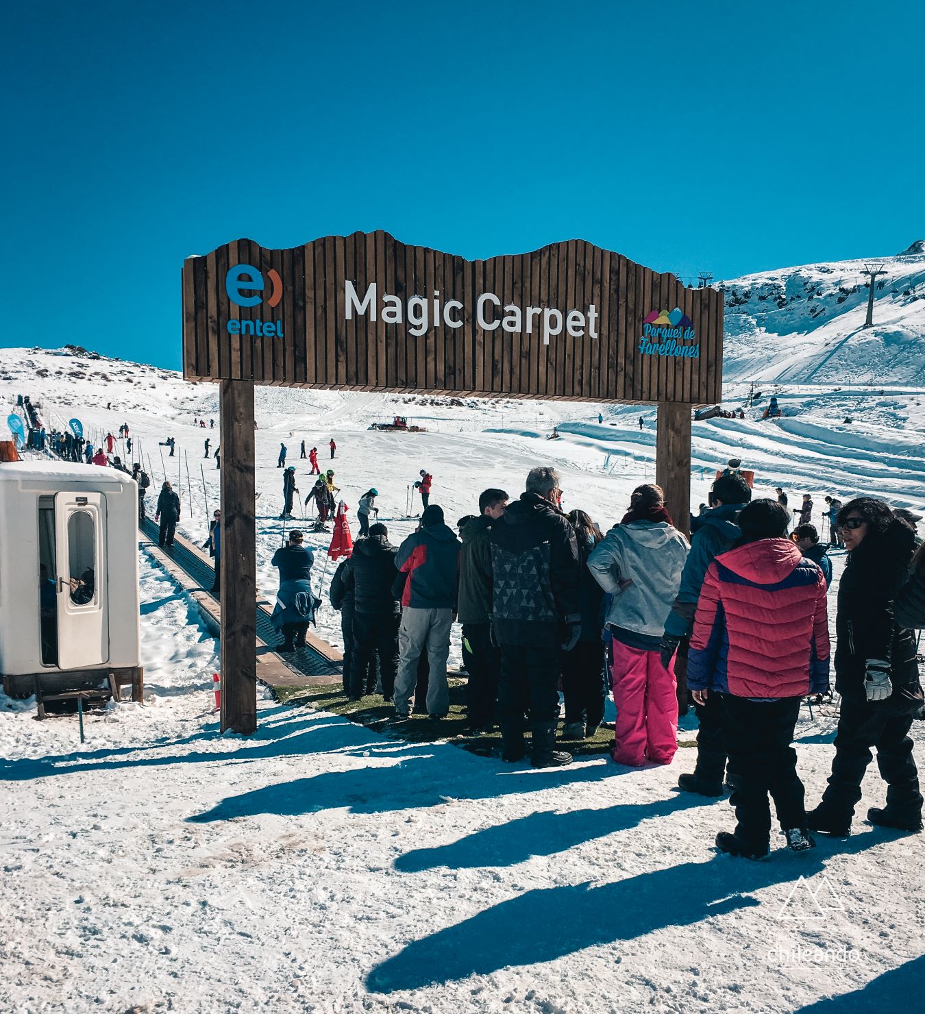Esteira rolante para o esquibunda