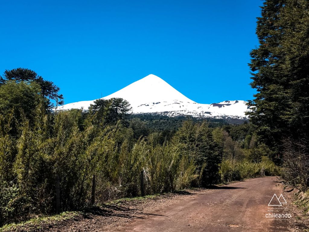 Rota viária do Parque Conguillío dá a volta no vulcão Llaima
