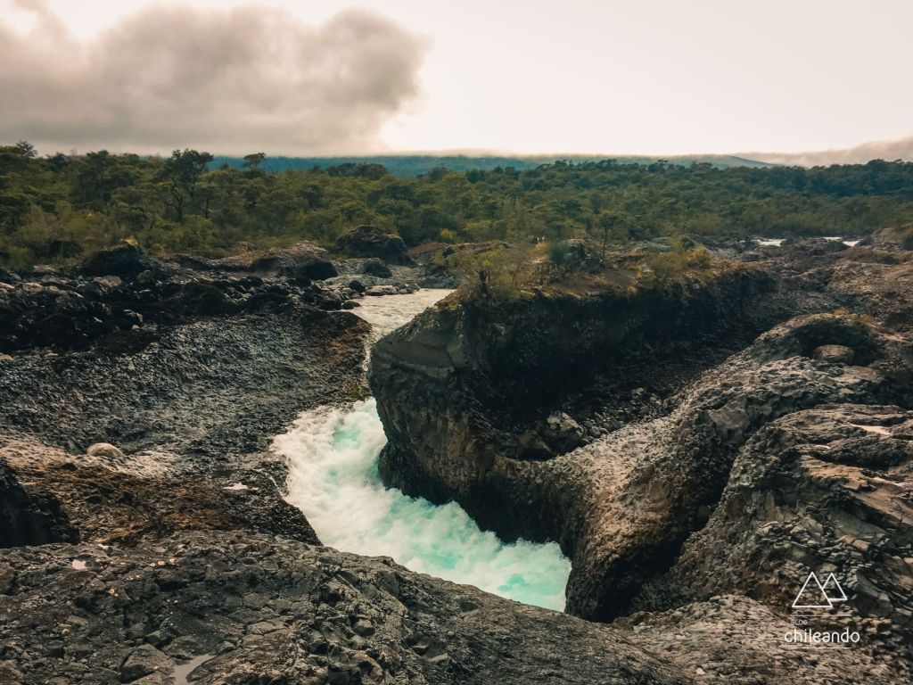 Curso do rio foi desenhado há milhares de anos