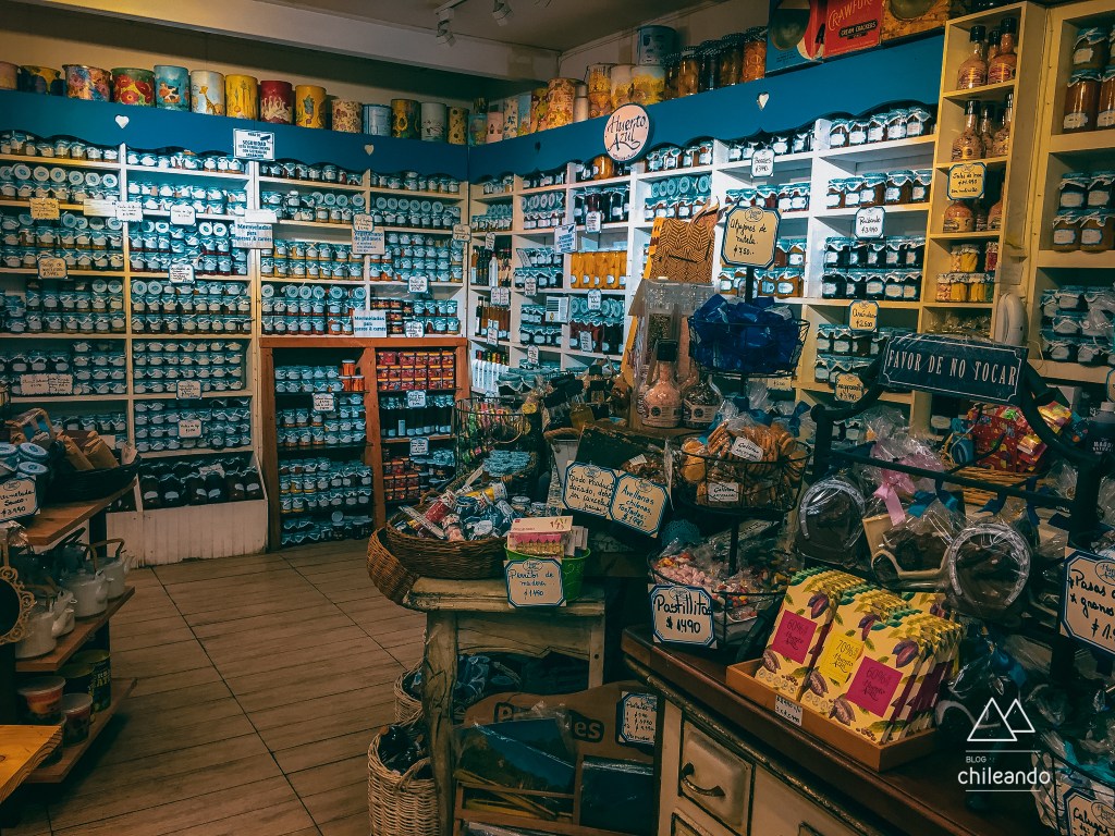 A loja Huerto Azul oferece uma diversidade enorme de compotas e antepastos