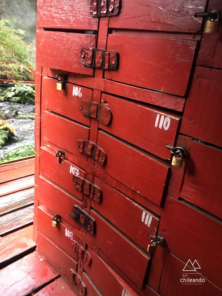 Armários para guarda de objetos pessoais