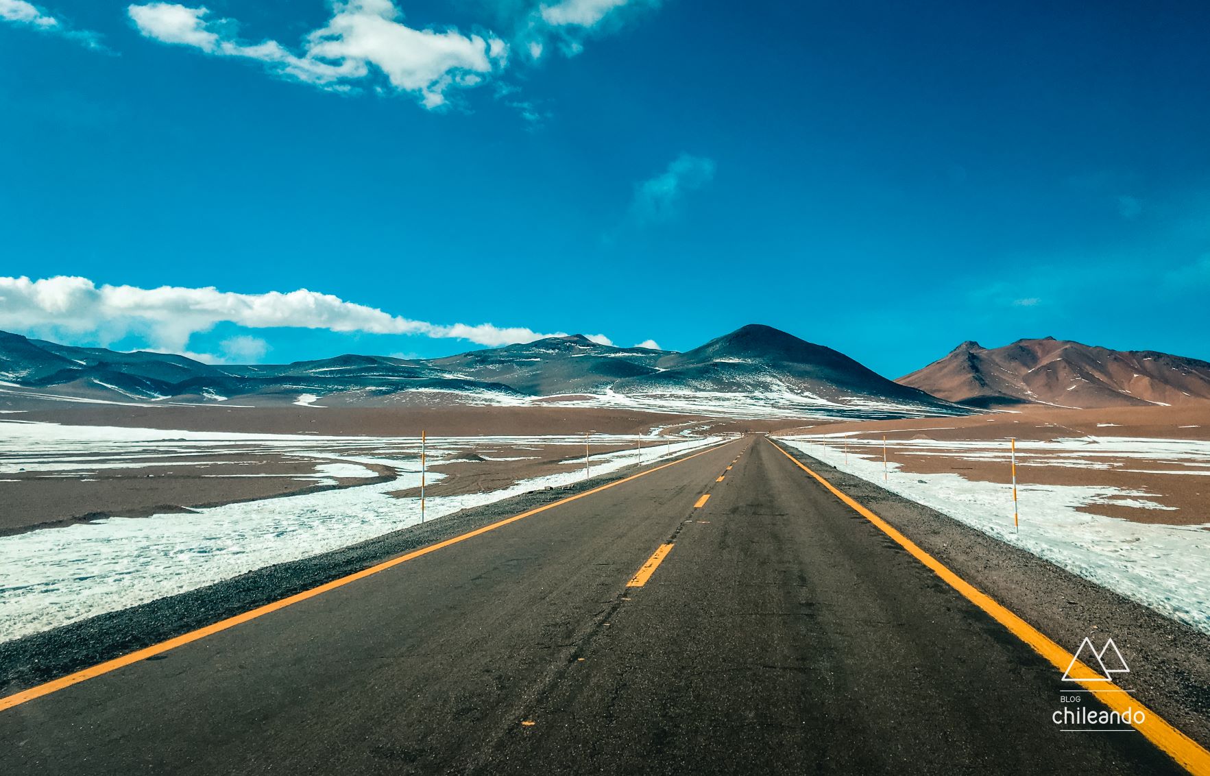 Estrada para o Salar de Tara