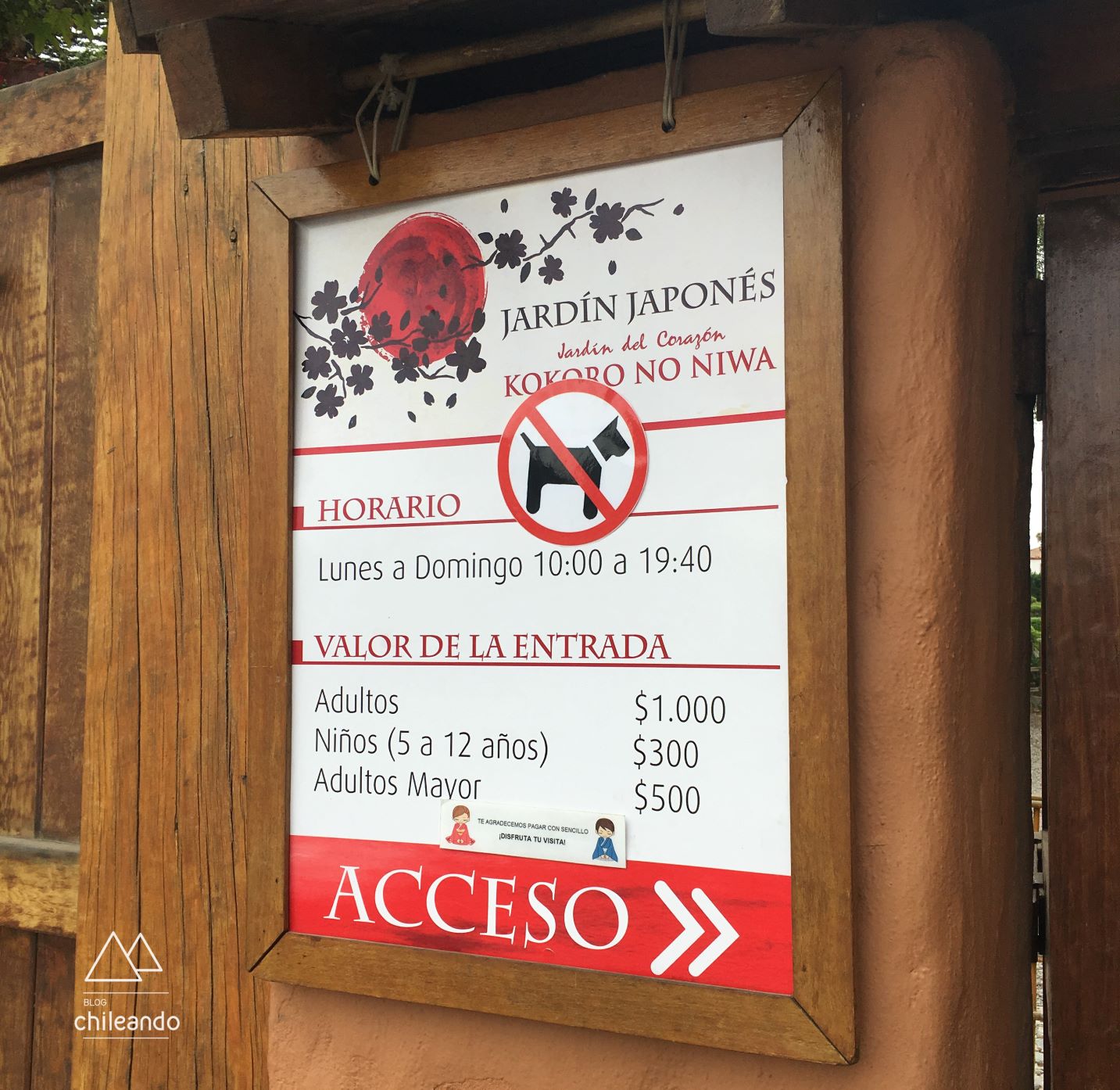 Valores e horários de funcionamento