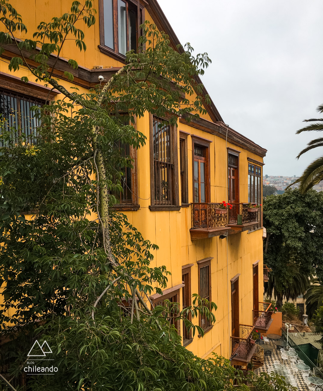 Hotel Gervasoni em Valparaíso
