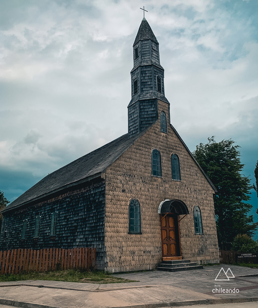 A igrejinha de Cochamó