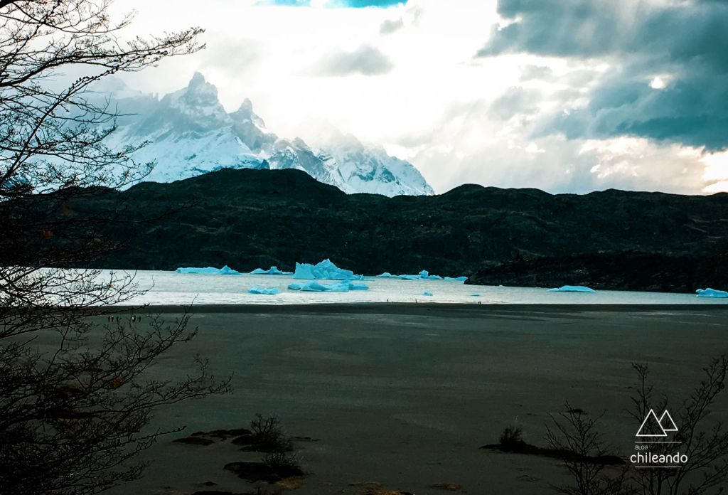 Vista do hotel Lago Grey