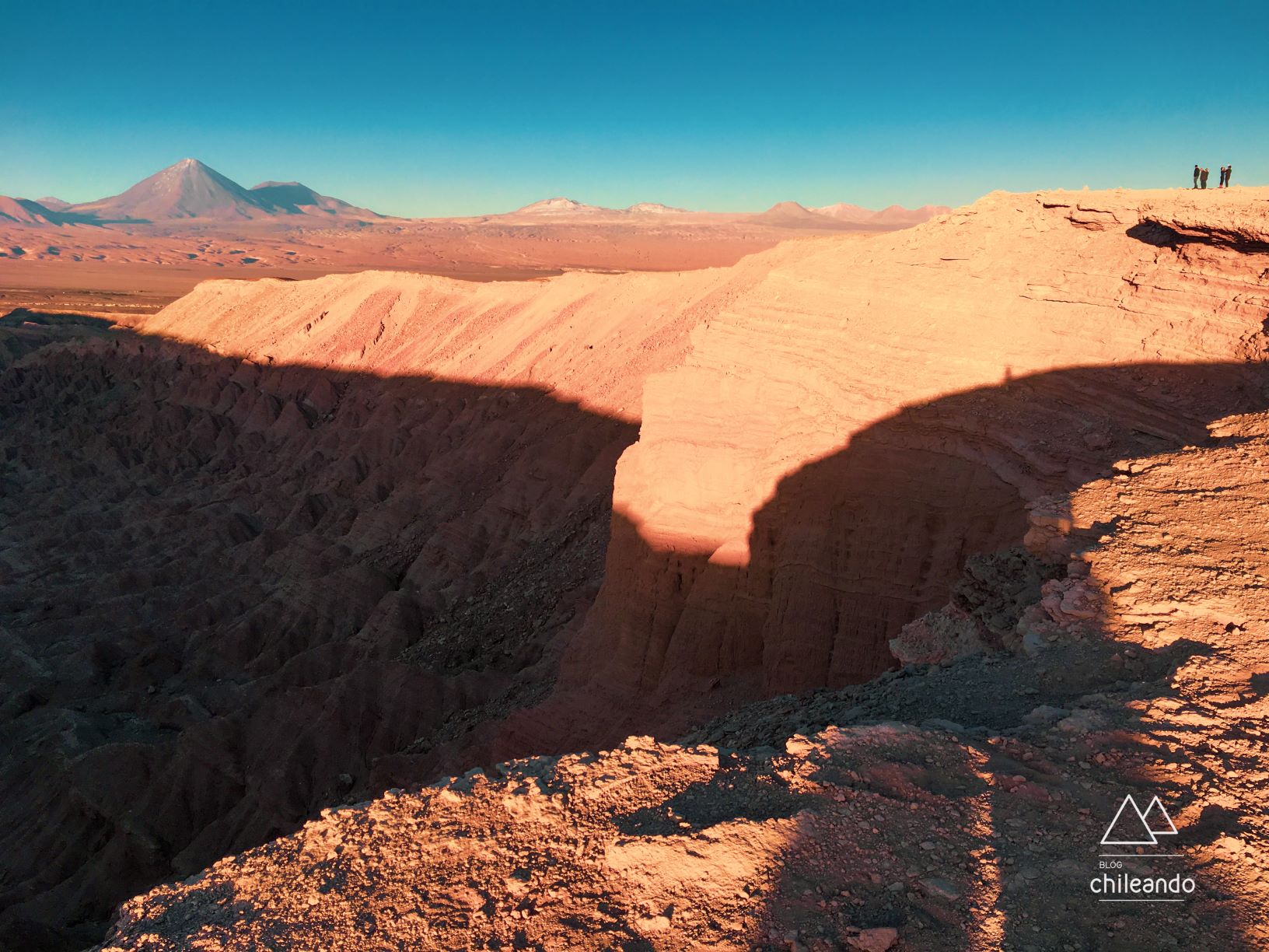 Valle de la Muerte ao entardecer